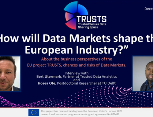 TRUSTS Podcast – How will Data Markets shape the European Industry?